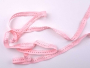elastisches Band mit Rschenrand 1.5 cm, rosa