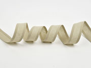 Schrgband vorgefalzt uni, hellbeige