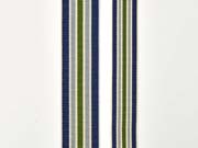 Ripsband Streifen 16 mm, navy grau grn