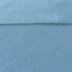 Sweatstoff Alpenfleece - dusty blue B-WARE