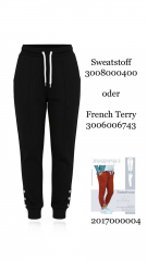 Sweatstoff schwarz uni flauschige R�ckseite #690