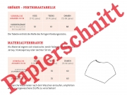 Frau Penny asymmetrischer Wendeponcho