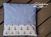 Paspelband uni, marineblau