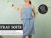 Papierschnittmuster Sommerkleid mit Spaghetti-Trgern FRAU SOFIE Schnittreif