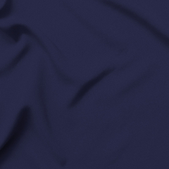 Viskose Stoff uni, dunkelblau