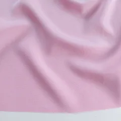 Viskose Stoff Meterware uni, rosa