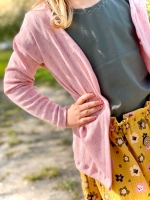 Jerseystoff uni, dunkelkhaki