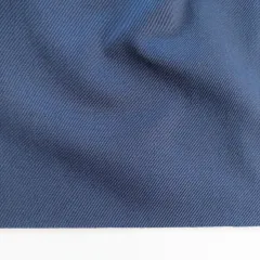 Baumwolltwill aus 100% Baumwolle unelastisch, jeansblau