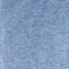 Strickstoff Feinstrick meliert Hellblau