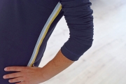 Frau Polly Sweatkleid Rollkragen Schnittmuster