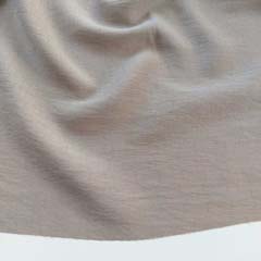 Viskose Stoff Air Flow Sommerstoff Meterware, taupe