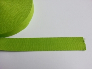 RESTSTCK 54 cm Gurtband Baumwolle 4 cm breit, lime #16