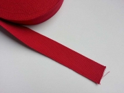 Gurtband Baumwolle 4 cm breit, rot #8