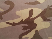 Cotton Twill Army Print Camouflage - beige