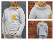 HerrToni Kapuzensweat fr Herren Schnittmuster