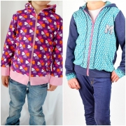 Schnittmuster Kapuzenjacke Kinder Lillesol Basics No.5