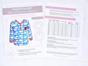 Schnittmuster Knopfshirt für Kinder Lillesol Basics No.24