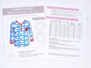 Schnittmuster Knopfshirt fr Kinder Lillesol Basics No.24