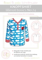 Schnittmuster Knopfshirt fr Kinder Lillesol Basics No.24