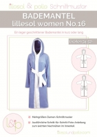 Lillesol Woman No. 16 Bademantel Schnittmuster