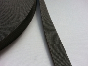 Gurtband 3 cm Polypropylen, taupe
