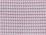 Waffelpiqu Frottee Stoff, altrosa