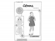 Schnittmuster Kittelkleid Gemma Farbenmix