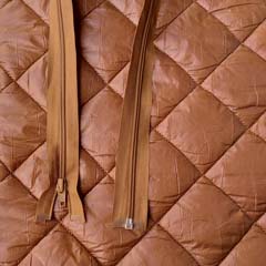 Reiverschluss teilbar 75 cm, camel #689